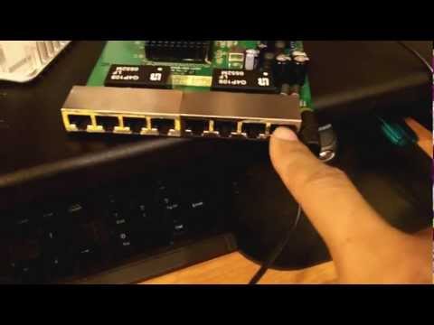 how to repair ethernet port