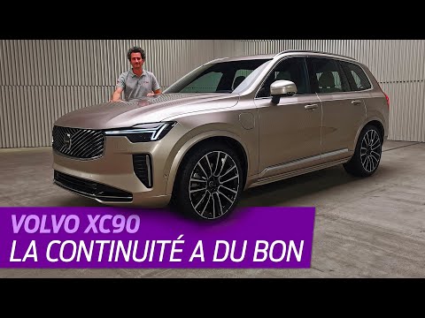volvo xc90 2024 a bord du suv familial restyl pour durer