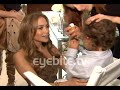 Jennifer Lopez and kids at Gucci's Children Collection Launch Event
