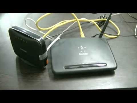 how to connect d'link modem to laptop