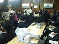Chasidim at the beginning of the 9th av praier