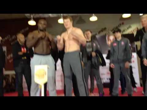 Weigh-in: Povetkin - Takam/ Поветкин - Такам