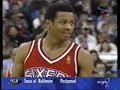 allen iverson 50pts vs the cavaliers 1997 rookie record