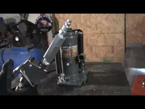 how to bleed harbor freight jack