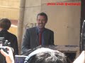 hugh laurie gushes (quite rightly) over emma thompson in his speech on hollywood blvd. emma has just earned her star on the hollywood walk of fame. i apologize for the camera's shakiness, but at least you can see (most of) it, right? please credit @adieangel if you copy this video. thank you!