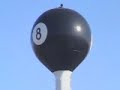 Water Tower in form of Eight Ball