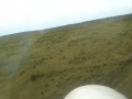 Cross wind on r/c airplane