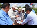 Click to View : 06-09-2016 លោក លឹម វីរក្ស ដឹកនាំក្រុមការងារចុះវាយតំលៃគម្រោង ដើម្បីធ្វើការប្រគល់ទទួលសពុលភាព១០០% នូវប្រព័ន្ធធារាសាស្ត្រ ០២កន្លែង ស្ថិតក្នុងខេត្តកោះកុង
