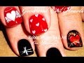 good & evil valentine nails: angel and devil nail art design tutorial robin moses 592