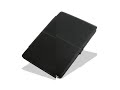 Carrymobile Leather Case for Apple New MacBook Pro 15\" - Book Type (Black)