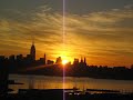 Sunrise at jersey city