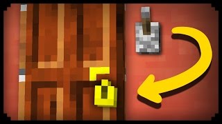 Easiest Pass Code Lock For Your Door Minecraft Tutorial