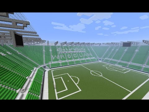 WKS Śląsk Wrocław - Stadion w Minecraft