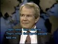 Pat Robinson Rare Footage (Camera continued filming him off air)