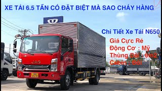 Xe Tải 6,5 Tấn N650 Plus - Có Gì Đặc Biệt Ngoài Thùng Dài 6m2