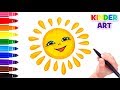 Wie Zeichnet Man Eine Sonne