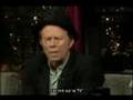 Tom Waits letterman interview  sous-titres français