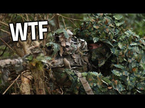 Insane Airsoft Warzone (INVISIBLE GHILLIE SNIPER)