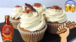 Cupcakes Bacon-Sirop d'Erable