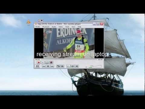 how to define http password in vlc