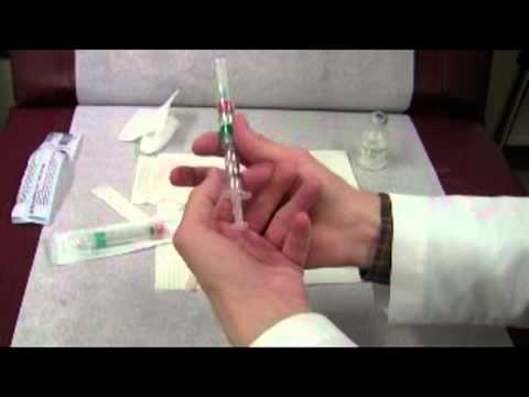 how to attach needle to syringe