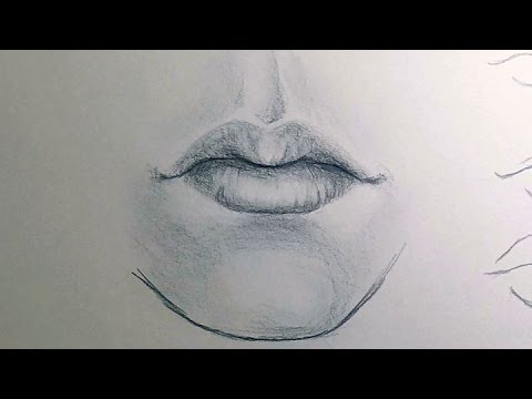 how to draw mouths