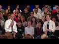 President Obama takes questions from Facebook users in a Town Hall from Facebook's headquarters in Palo Alto, CA. April 20, 2011.