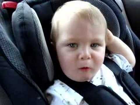 Baby Louis IV in the Car
