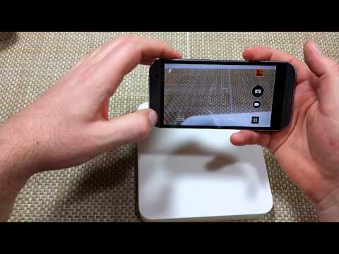 how to set htc one v camera