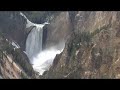 Yellowstone Falls and Old Faithfull Yellowstone Falls and Old Faithfull