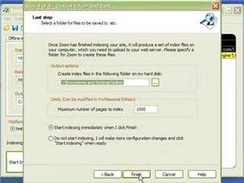 Tutorial to add  a search function to a web site