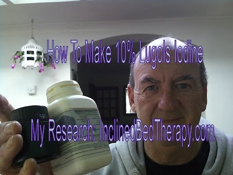 how to dissolve iodine