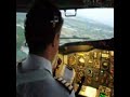 vento de través vendo do cockpit 
