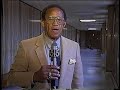 Drunk Woman Falls Behind Reporter