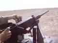 .50 Cal firing in Iraq