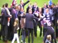 McCoist and McDowal dancing to Amorillo!!