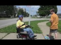 BusStop Safety for those with limited arm movement