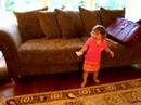 Cyanne and Gabriella running