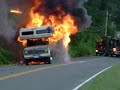 Motorhome Catching Fire