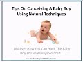 How to Have A Baby Boy