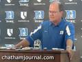Coach David Cutcliffe at Duke Football Media Day