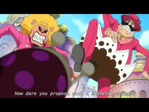 Luffy talks to Yonko; Big Mom