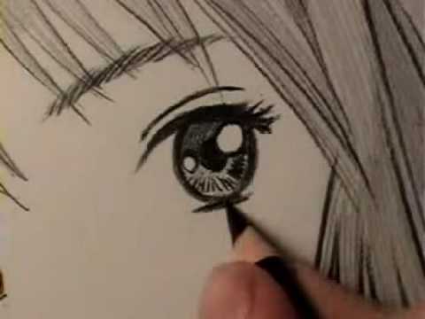 how to draw manga eyes