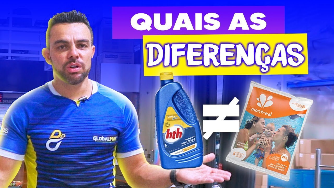 CLARIFICANTE E SULFATO PARA PISCINA - Qual a diferença? Pra que serve?