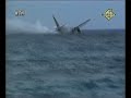 plane lands on water plane lands on water
