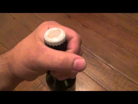 how to open beer bottle