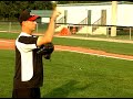 How to Pitch a Baseball : Elbow Up Drill for Baseball Pitching
