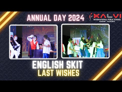 English Skit - Last wishes of an Alien  | Atvriddhi - 2024 - Annual Day