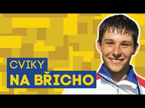 Jiří Prskavec ukazuje posilování břišních svalů