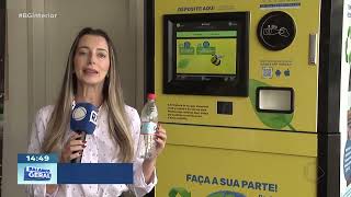 CIDADE ADOTA MÁQUINA DE RECEBER RECICLÁVEIS